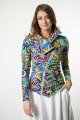 Bluza asymetryczna kolorowa "SALVADOR"   