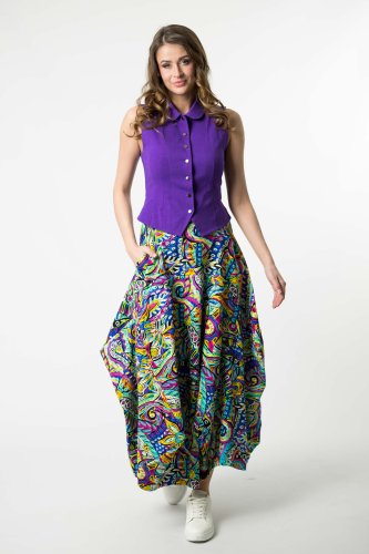 Spódnica maxi origami "SALVADOR"