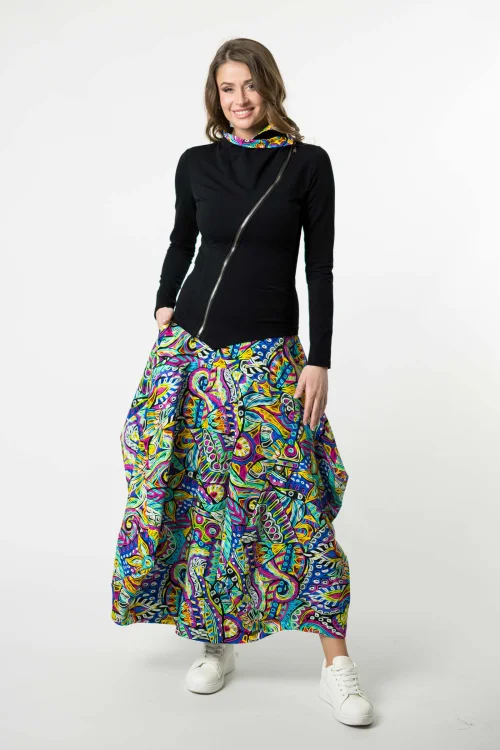 bluza czarna asymetryczna na zamek i spodnica maxi origami kolekcja SALVADOR marka VIPPI DESIGN (2).jpg