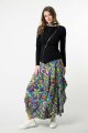 Bluza czarna asymetryczna "SALVADOR"  