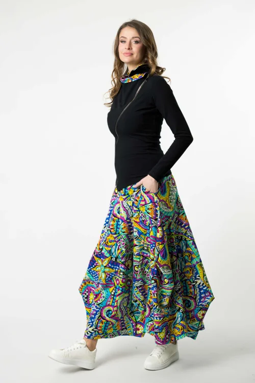 bluza czarna asymetryczna na zamek i spodnica maxi origami kolekcja SALVADOR marka VIPPI DESIGN (5).jpg
