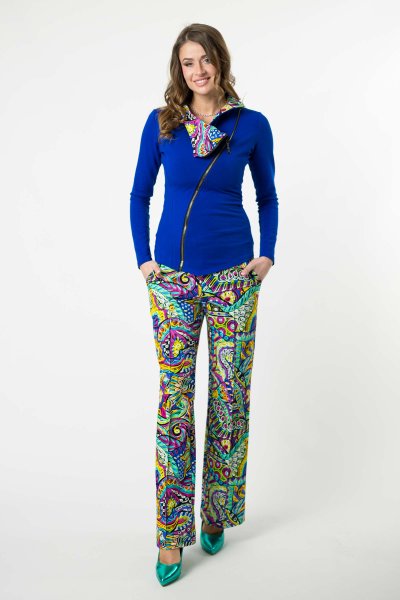 Spodnie szerokie w kant "SALVADOR"