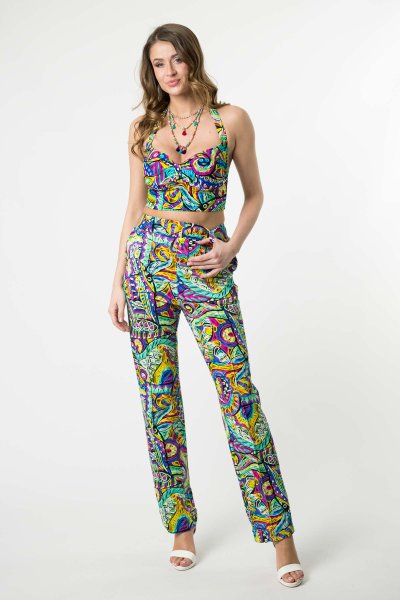 Spodnie proste w kant "SALVADOR"