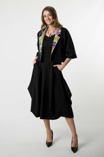 Spódnica czarna origami "BASIC"