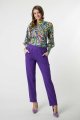 Spodnie luźne  fiolet "BASIC"  