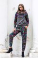 Spodnie joggery "WIND" grey  