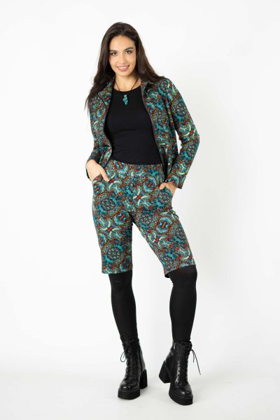 Spodenki długie "INDI" blue