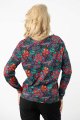 Bluzka trapezowa kolorowa "SECRET"   