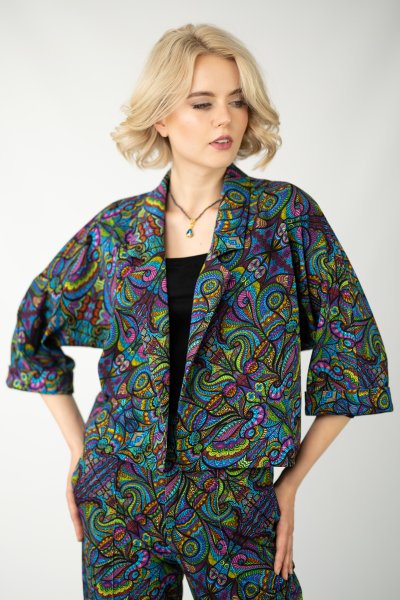 Żakiet luźny kolorowy  "MIST"