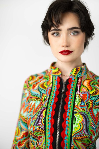 Żakiet z szydełkową koronką "MEXICO" 