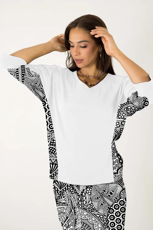 bluzka biala kimonowa z kolorowymi bokami kolekcja MAVI white blue marka VIPPI DESIGN.jpg