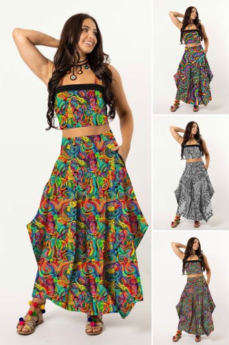 Spódnica maxi origami - WZÓR DO WYBORU