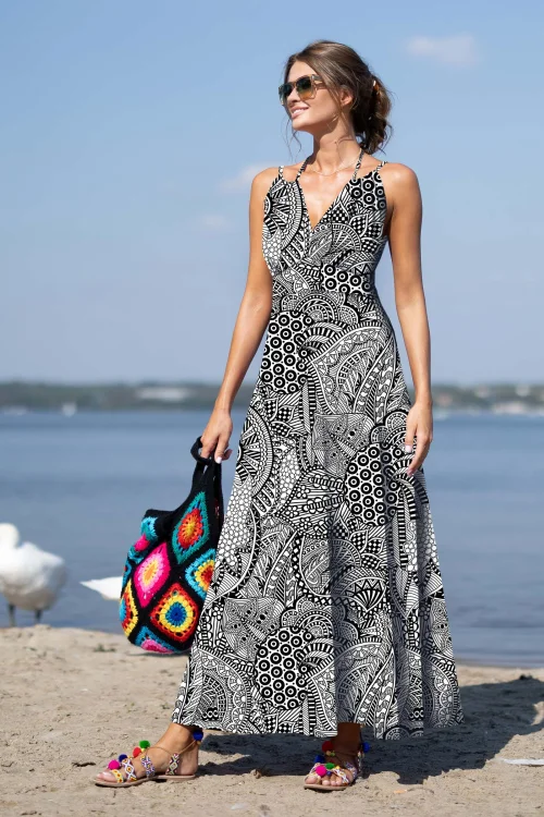 sukienka długa wiązana kolekcja MAVI white marka VIPPI DESIGN 2.jpg