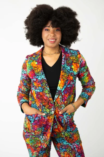 Marynarka długa "SHINY" 