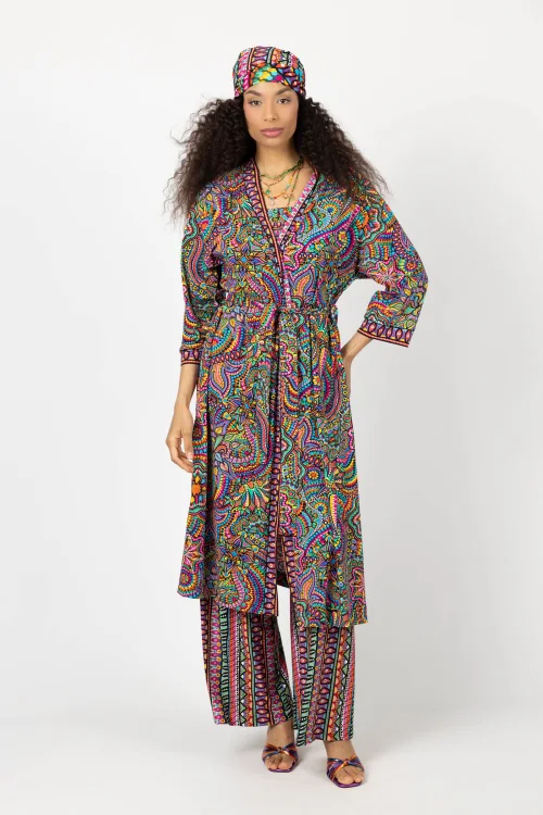 chusta, top długi na szerokich ramiączkach w paski małe i spodnie wiskozowe szerokie w paski duże  i kimono - sukienka kolekcja CONFETTI marka VIPPI DESIGN (2).jpg