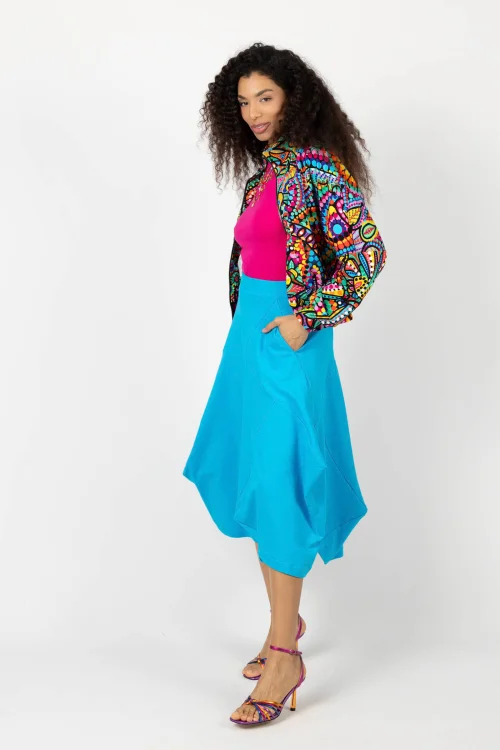 bluza nietoperz duży wzór   kolekcja CONFETTI i spódnica origami  midi niebieska BASIC marka VIPPI DESIGN (3).jpg
