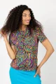 Bluzka luźna krótki rękaw "CONFETTI"   