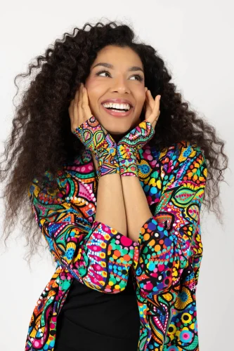 Rękawiczki  mitenki "CONFETTI"