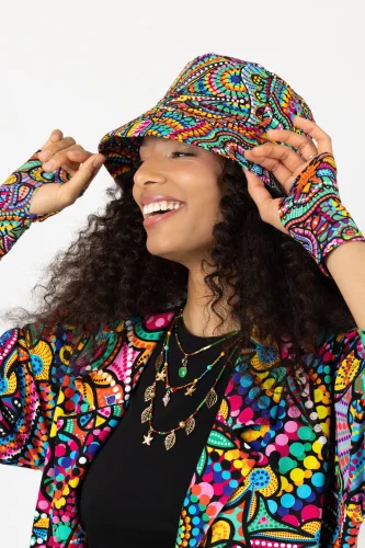 Kapelusz z szerokim rondem "CONFETTI"