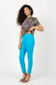 Spodnie z mankietami niebieskie "BASIC"   