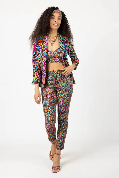 Spodnie z mankietami "CONFETTI" 