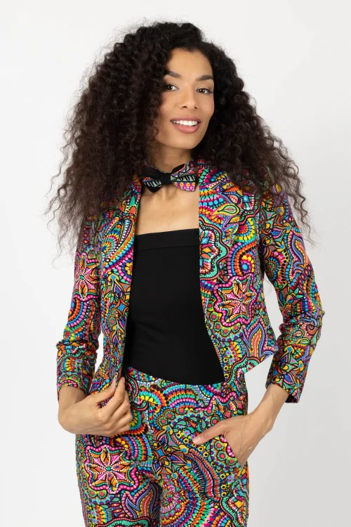 mucha  i żakiet crop kolekcja CONFETTI i bluzka czarna z falbankami na ramiączkach marka VIPPI DESIGN (6).jpg