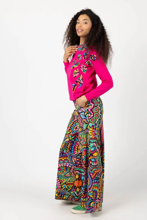 bluza rózowa  z kapturem i aplikacją i spodnie dzwony kolorowe kolekcja CONFETTI marka VIPPI DESIGN (4).jpg
