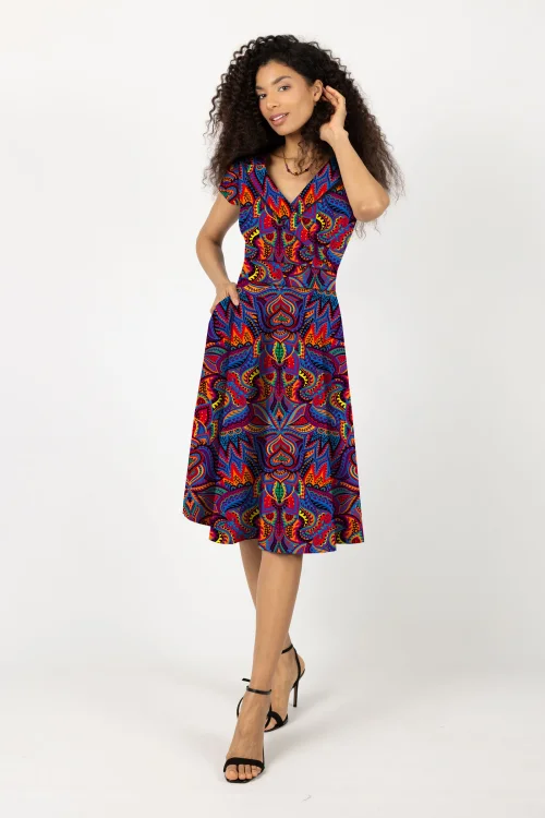 sukienka-midi--z-kolnierzem-duzy-dekolt-krotki-rękaw-kolekcja-MEXICO-violet-marka-VIPPI-DESIGN-.jpg