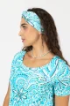Opaska przekładana  "CONFETTI" blue  