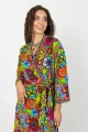Sukienka wiskozowa midi - kimono "DOLCE"    
