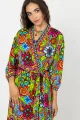 Sukienka wiskozowa midi - kimono "DOLCE"    