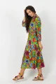 Sukienka wiskozowa midi - kimono "DOLCE"    