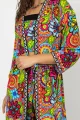 Sukienka wiskozowa midi - kimono "DOLCE"    