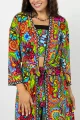 Sukienka wiskozowa midi - kimono "DOLCE"    