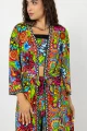 Sukienka wiskozowa midi - kimono "DOLCE"    