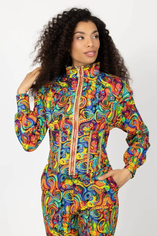 bluza gorsetowa ze stójką i złotymi taśmami  kolekcja SEA multi marka VIPPI DESIGN (9).jpg