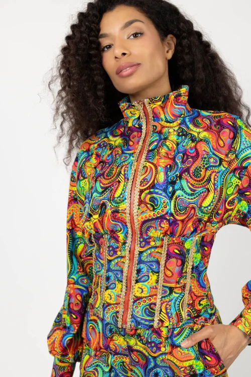 bluza gorsetowa ze stójką i złotymi taśmami  kolekcja SEA multi marka VIPPI DESIGN (5).jpg