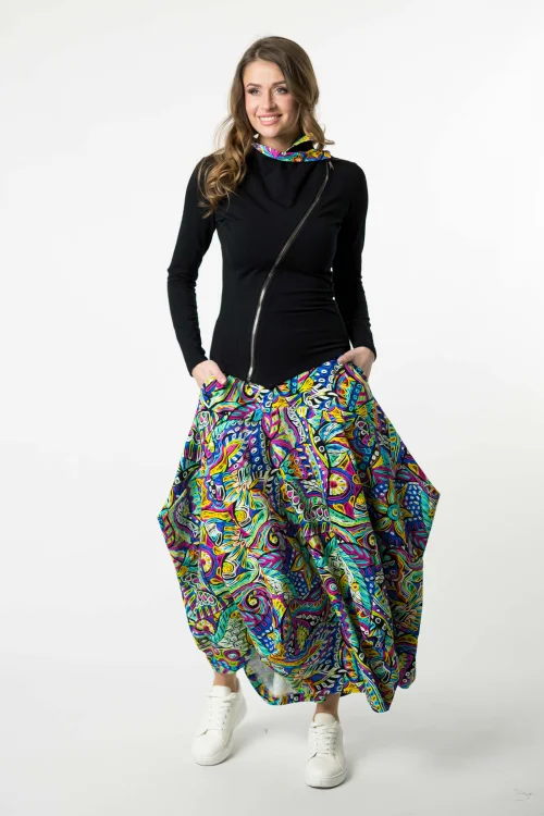 bluza czarna asymetryczna na zamek i spodnica maxi origami kolekcja SALVADOR marka VIPPI DESIGN (4).jpg