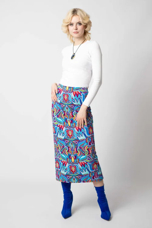 bluzka z dzianiny prążek BASIC i spodnica midi wąska z rozporkiem z tylu kolekcja MEXICO white marka VIPPI DESIGN (4).jpg