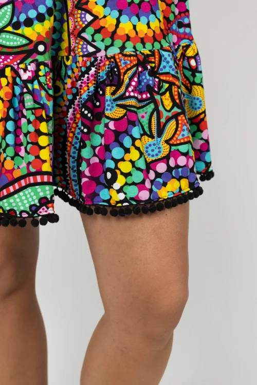 Sukienka mini luźna z pomponami  kolekcja CONFETTI duży wzor marka VIPPI DESIGN (23).jpg