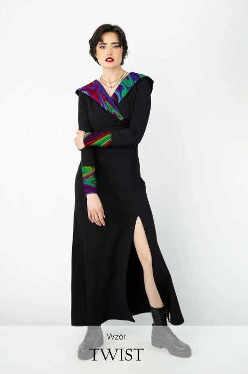 sukienka-czarna-długa-z-rozporkami-i-kapturem-dekolt-V-kolekcja-TWIST-grey--marka-vippi-design.jpg