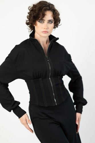 bluza gorsetowa z dekoracyjnymi taśmami  marka VIPPI DESIGN (1).jpg
