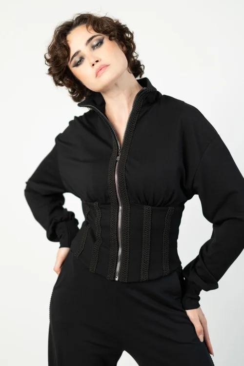 bluza gorsetowa z dekoracyjnymi taśmami  marka VIPPI DESIGN (3).jpg