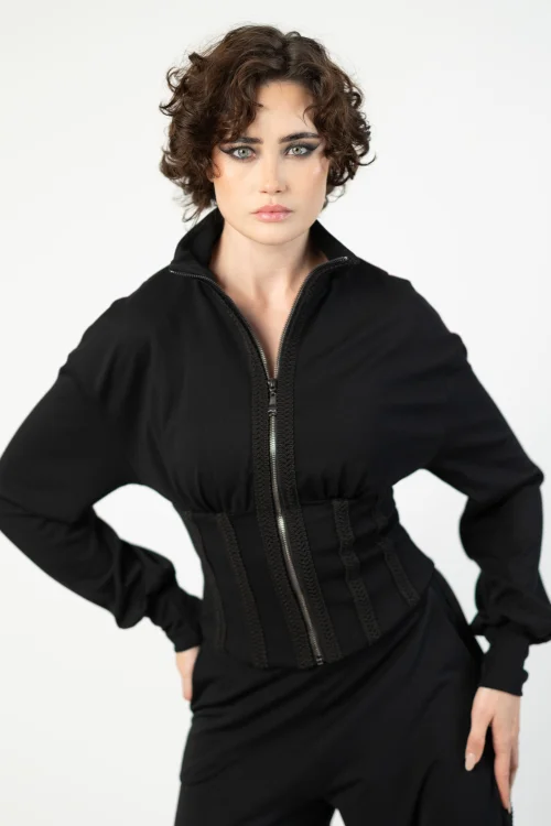 bluza gorsetowa z dekoracyjnymi taśmami  marka VIPPI DESIGN (4).jpg