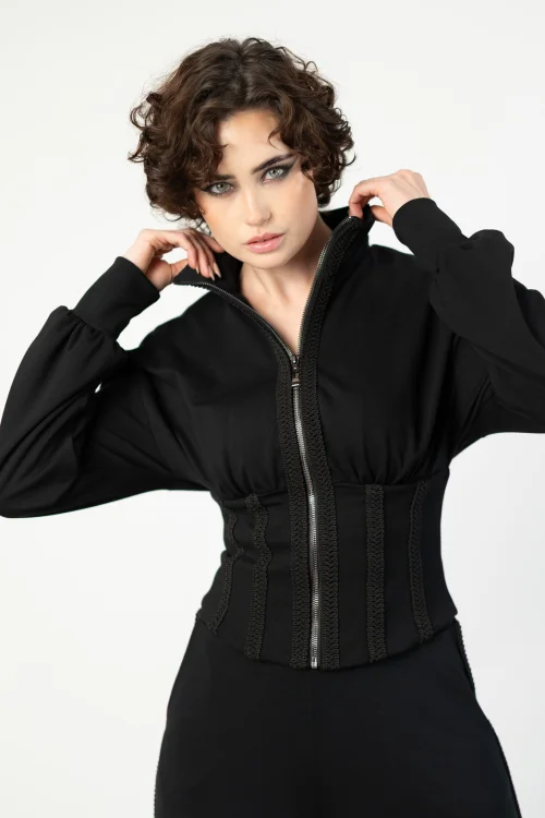 bluza gorsetowa z dekoracyjnymi taśmami  marka VIPPI DESIGN (6).jpg