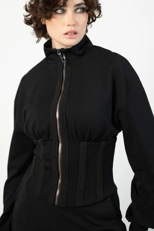 bluza gorsetowa z dekoracyjnymi taśmami  marka VIPPI DESIGN (9).jpg