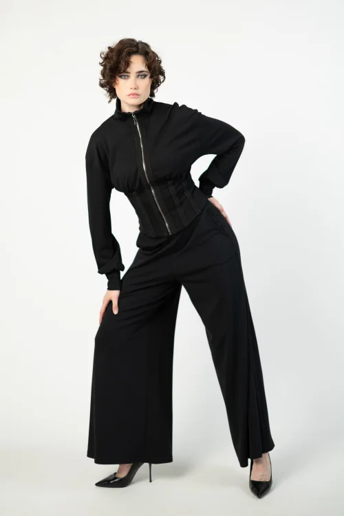 bluza gorsetowa i spodnie dzwony z dekoracyjnymi taśmami  marka VIPPI DESIGN (15).jpg