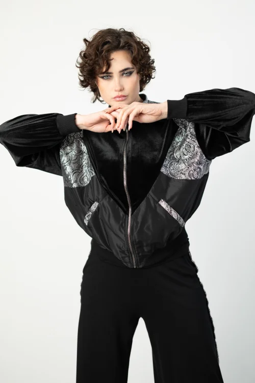 bluza oversize patchworkowa srebrna marka VIPPI DESIGN (1).jpg