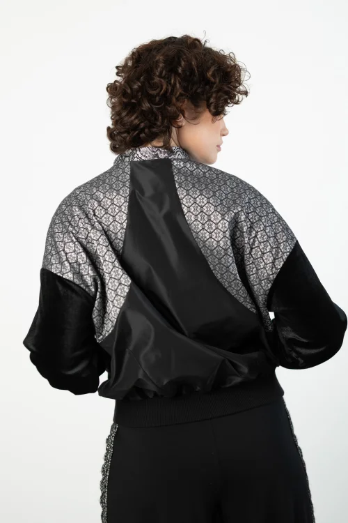 bluza oversize patchworkowa srebrna marka VIPPI DESIGN (2).jpg