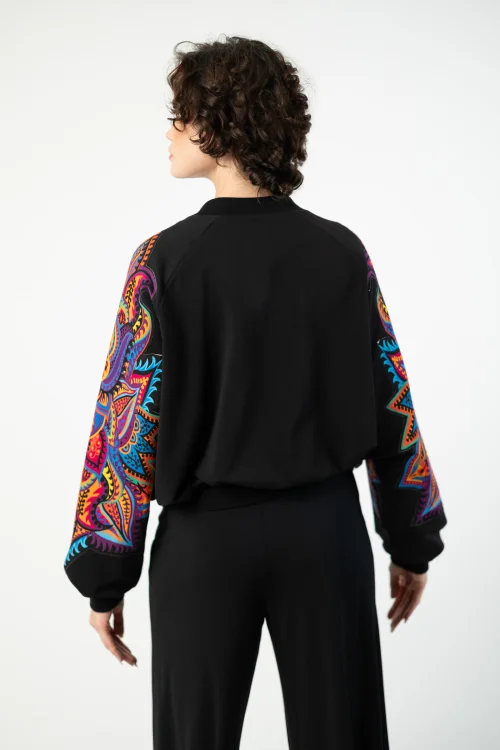 bluza nietoperz z aplikacjami  na rękawch kolekcja MEXICO violet  marka VIPPI DESIGN (9).jpg